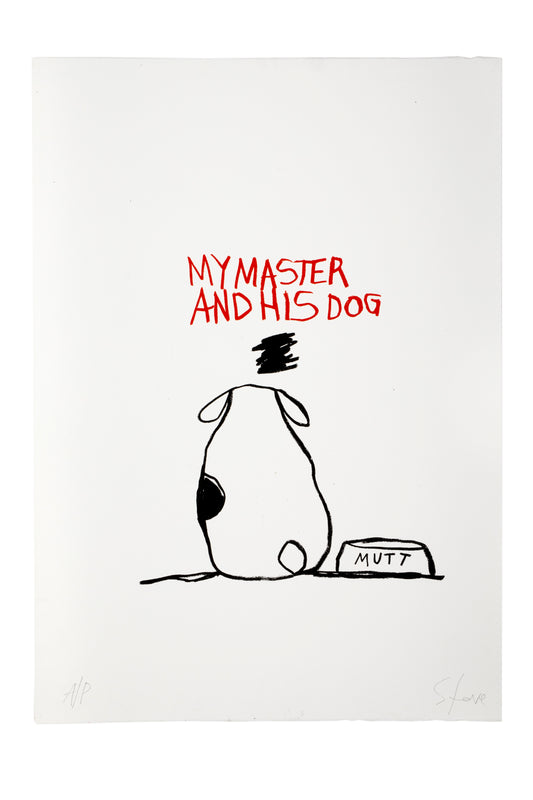 My Master and his dog
