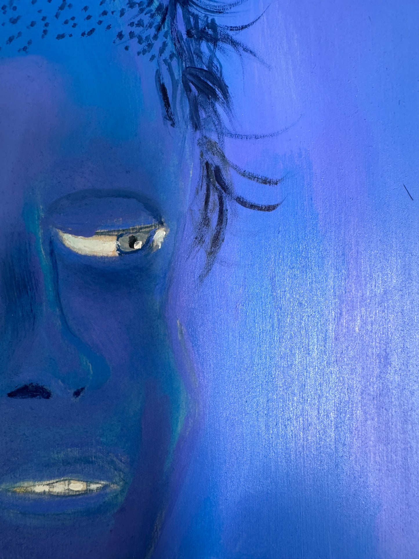 Getting a fade in the barbers