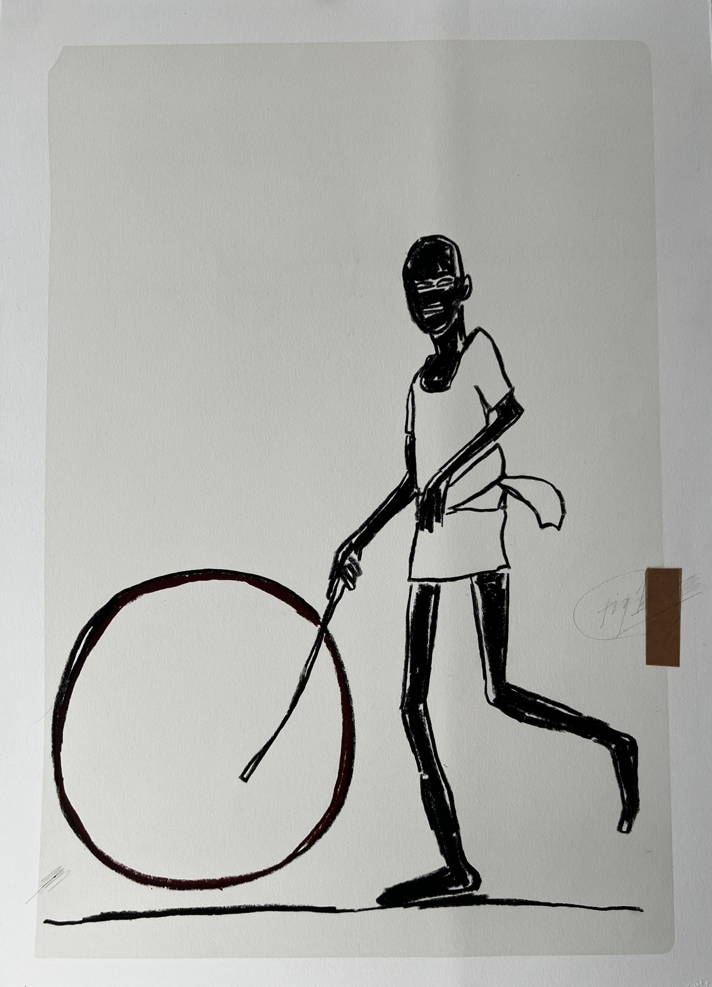 Boy with Hoop