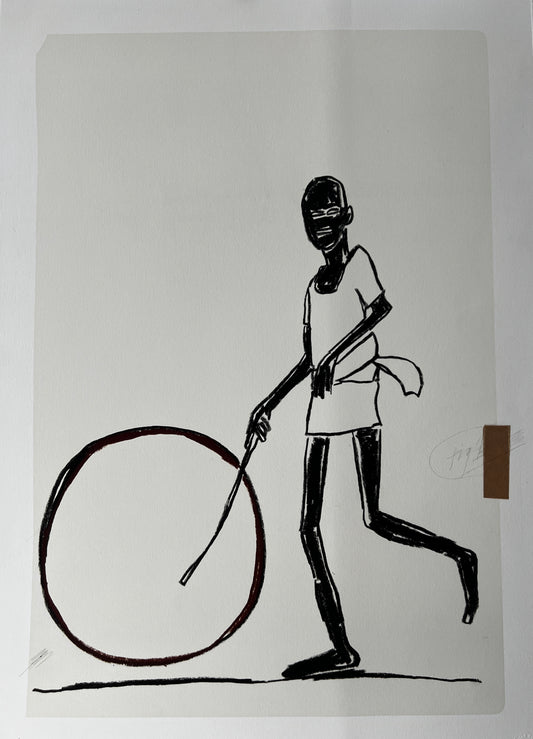 Boy with Hoop